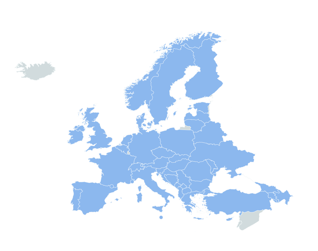 Black Mountain offers a range of comprehensive solutions in Europe. If you can't see your desired location on the list to the left of the map, you can get in touch with a member of our team.